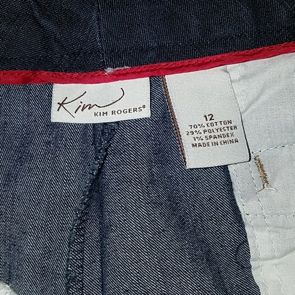 NWOT Jean slacks - Picture 2 of 3